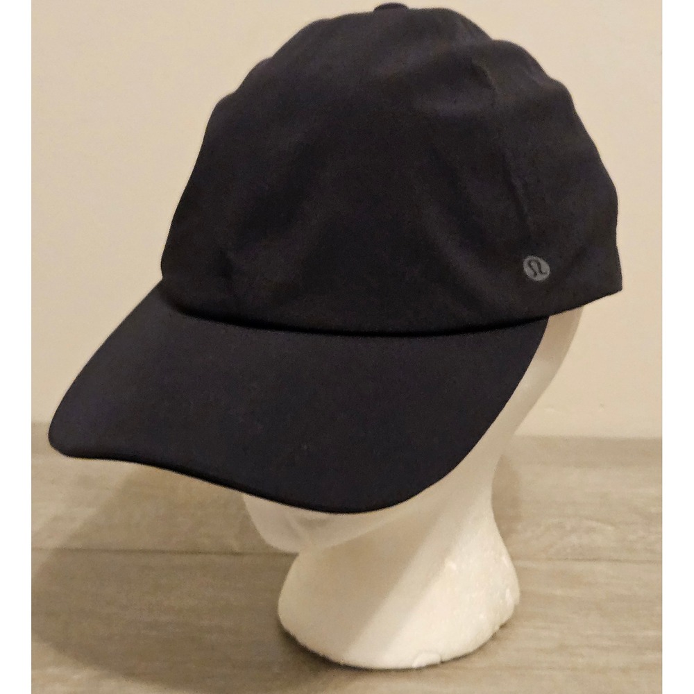 Lululemon Fast and Free Women Running Hat Black Adjustable LW9EBDS One Size
